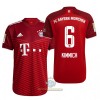 Maglia ufficiale FC Bayern Monaco Joshua Kimmich 6 Casa 2021-22 per Uomo